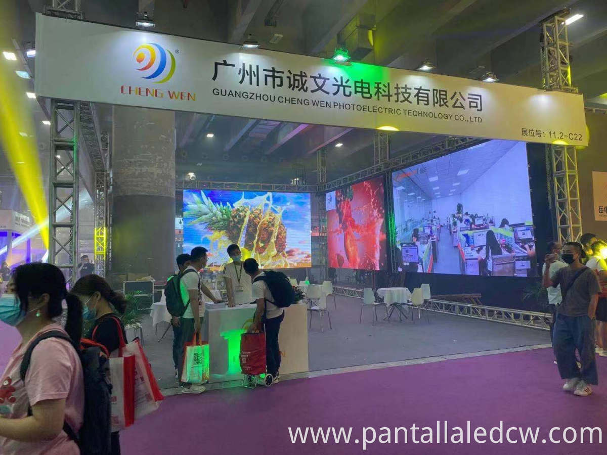 Exhibition led wall